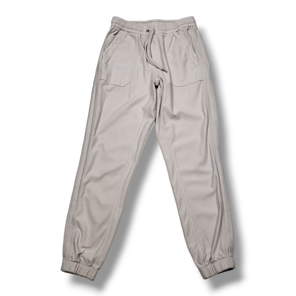 Athleta Farallon Jogger Womens 2 Cream Mid Rise Pants